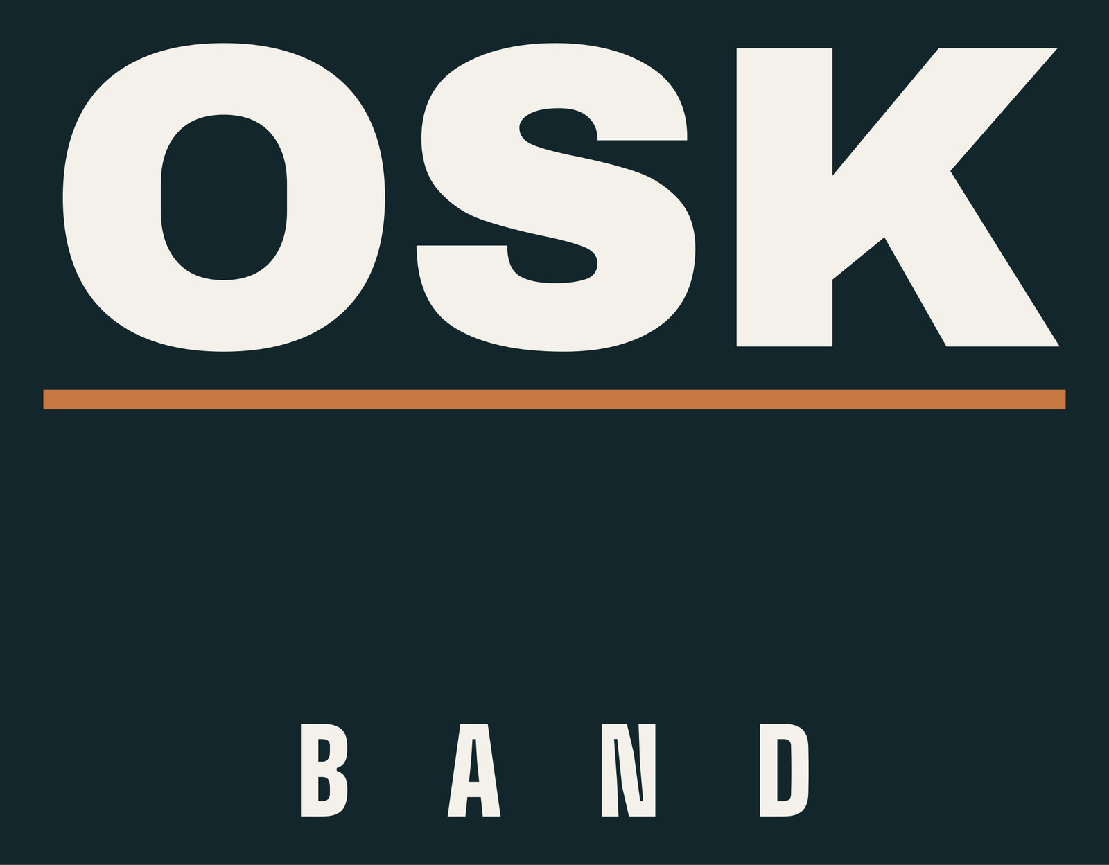 Logo fond pétrole OSK Band